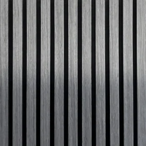 ACOUSTIC SLAT WALL PANEL ASH GREY 600 x 2400 x 21mm