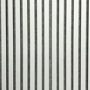 ACOUSTIC SLAT WALL PANEL-WHITE 600 x 2400 x 21mm