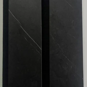 ACOUSTIC WIDE SLAT WALL PANEL-BLACK MARBLE